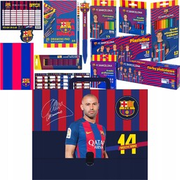 Fc Barcelona Wyprawka Szkolna Kalsa 1-3 Teczka