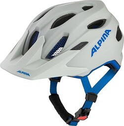 Cratoni Carapax JR Kask rowerowy szary przydymiony niebieski