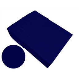 Greno Prześcieradło frotte 100x200 granatowe z gumką Bielbaw