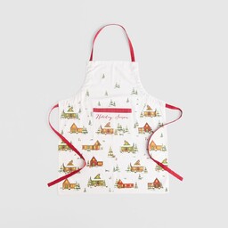 Fartuch Winhurst 70x85 cm z motywem domku