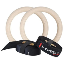 TX07 DREWNIANE KÓŁKA GIMNASTYCZNE Z MIARKĄ HMS