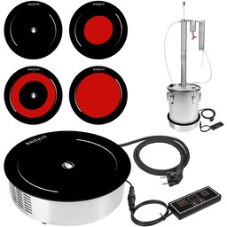 Kuchenka Taboret Podgrzewacz pod Destylator Ceramiczny 3200W Browin