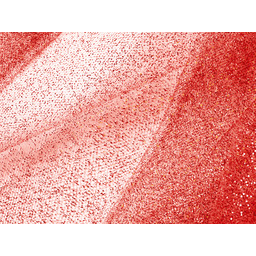 Tiul brokatowy czerwony - 15 cm x 9