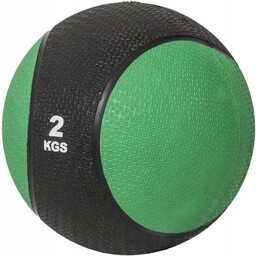 Piłka lekarska rehabilitacyjna 2 kg Crossfit guma