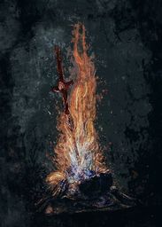 Dark Souls - Bonfire - plakat Wymiar