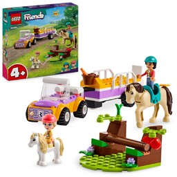 LEGO 42634 Friends, Przyczepka dla koni i kucyka