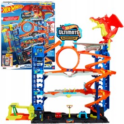 Hot Wheels City Zestaw Ultimate Garaż Parking Atak