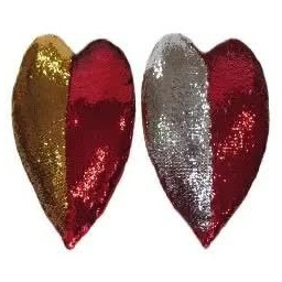 Serce cekinowe 45cm MIX - Sun-Day