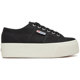 Tenisówki Superga 2790 Platform S9111LW Czarny