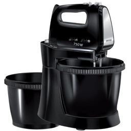 Mikser ręczny MPM MMR-22Z/C z dwiema misami czarny