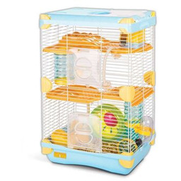 Klatka gremi K810 rozmiar S 2 piętra niebieska