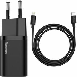 Baseus Ładowarka sieciowa Super Si USB-C 20W +kabel