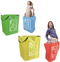 Zestaw Animacyjny Dla Dzieci Worki Do Skakania Kpl.4Szt