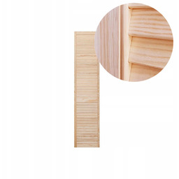 Drzwiczki Ażurowe Sosnowe 44,4 x 201,3 cm Front