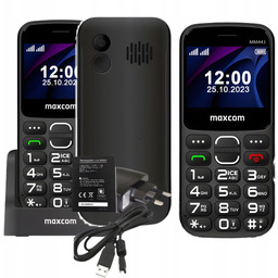 Telefon dla seniora Maxcom MM443 duże klawisze