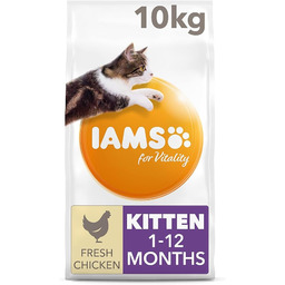 Iams Junior Karma dla Kotów, Kurczak, 10 kg
