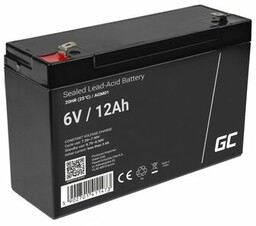GREEN CELL Akumulator AGM01 12Ah 6V