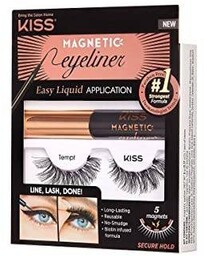 Kiss, Rzęsy magnetyczne Tempt + Liner