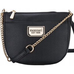 Torebka MAŁA Czarna LISTONOSZKA MONNARI Łańcuszek