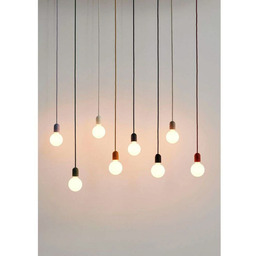 Lampa Wisząca HAY, Common, ściemnialny, niebieski, salon, tworzywo