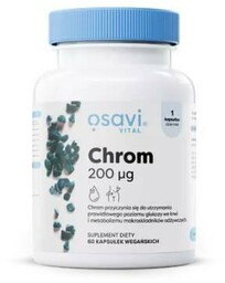 OSAVI Chrom 200 mcg, 60 kapsułek