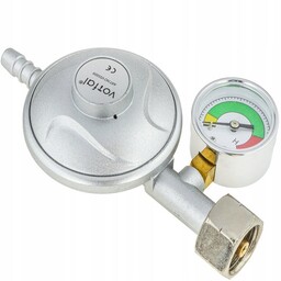 MANOMETR REDUKTOR NA WĄŻ GAZOWY GAZU BUTLI 11