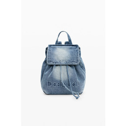 Mały plecak charms z denimu