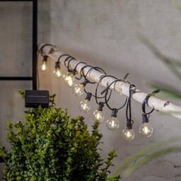 STAR TRADING Lampa solarna ozdobna Globe Mini, czarny,