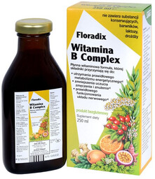 Suplement diety witamina B complex w płynie bezglutenowa