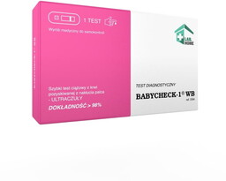 Babycheck-1 WB test ciążowy z krwi, 1 sztuka