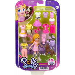 Mattel, Polly Pocket, Zestaw Modowy Przebieranki