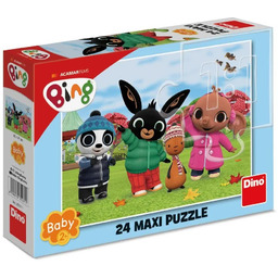 Puzzle maxi dla dzieci 2+ Bing i przyjaciele
