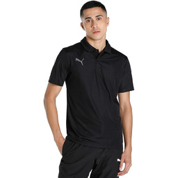 Puma Mężczyźni Teamliga Koszulka Polo, Puma Black-puma White,
