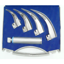 AZWAN Laryngoskop Macintosh Classic, 4 łyżki 1-4