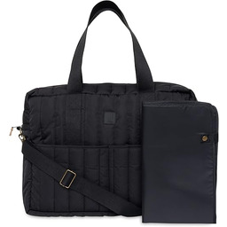 Jollein Torba do przewijania Puffed Moos Black wodoodporna