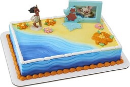 DecoSet  Disney Moana Adventures in Oceania Cake