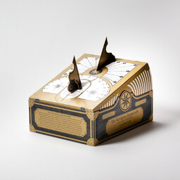 Model edukacyjny - Podwójny zegar słoneczny - kartonowy