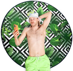 Mata piknikowa, plażowa okrągła 138 cm