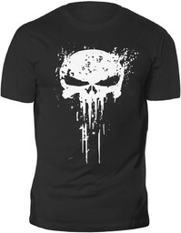 Punisher Koszulka Na Siłownię Trening Marvel