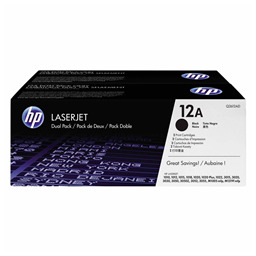 Zestaw dwóch tonerów HP 12A do LaserJet 1010/1012/1015