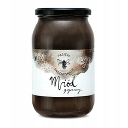 NATURALNY MIÓD GRYCZANY Pasieki Sadowskich 1200 g