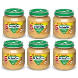 ZESTAW 6 x BoboVita Przecier sałatka z owoców