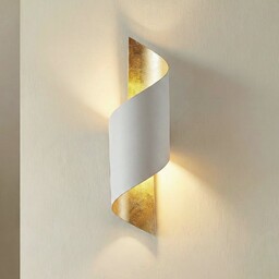 Lampa Ścienna Lindby, Vanni, ściemnialny, biały, sypialnia, metal,