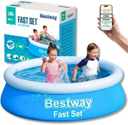 BEZPIECZNY BASEN DLA DZIECI BESTWAY Basen Rozporowy 183x51