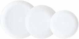 Luminarc Pampille Biały Zastawa stołowa Opal 18 Kawałki