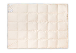 Kołdra pierze 180x200 całoroczna 2200g kremowa AMZ