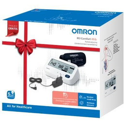 Omron M3 Comfort AFib Ciśnieniomierz naramienny z zasilaczem