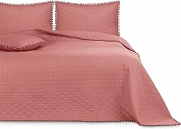 AmeliaHome Narzuta z pomponami, 200 x 220 cm,