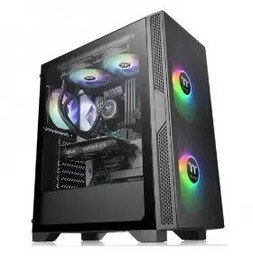 Thermaltake Versa T25 Tempered Glass Czarny Obudowa