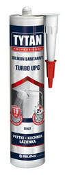 Silikon sanitarny Turbo UPG biały 280ml Tytan